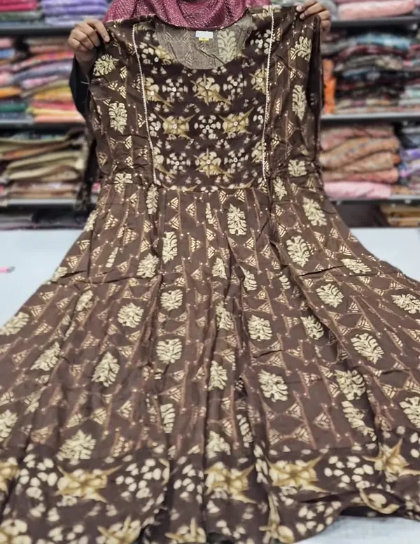 Rayon Anarkali Kurti | AK1391